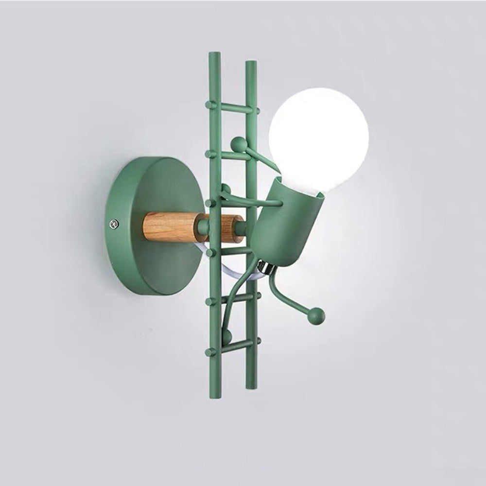 Luxo Retro Iron Man Hänge-Wandleuchte, 3 Farben - Cueteks