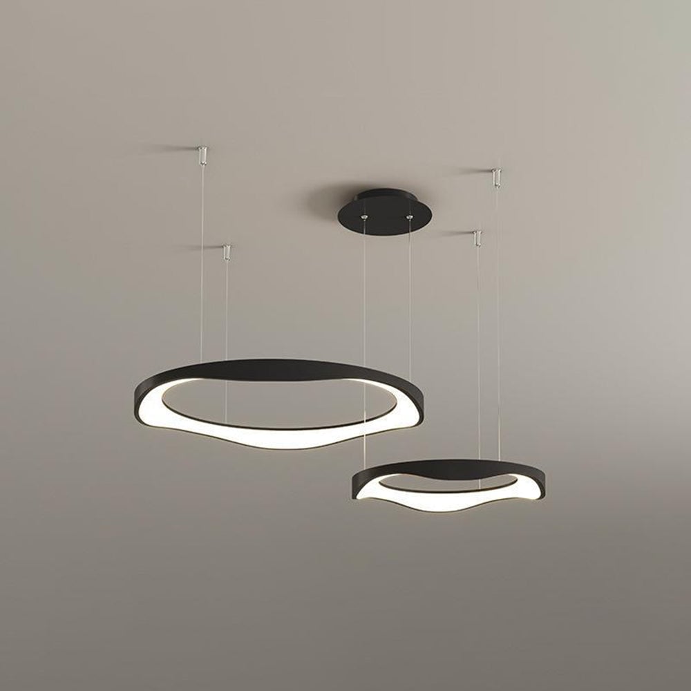 Arisha Pendelleuchte Farbtemperatur umschaltbar, 1/2/3 Ring - Cueteks