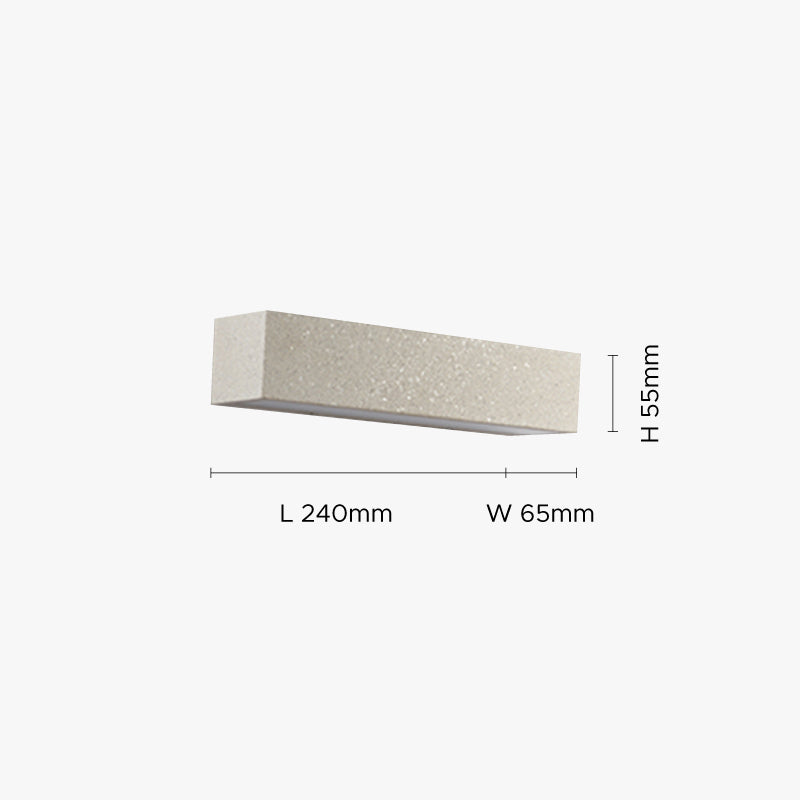 Edge Außenwandleuchte, Dinas, 24/38cm - Cueteks
