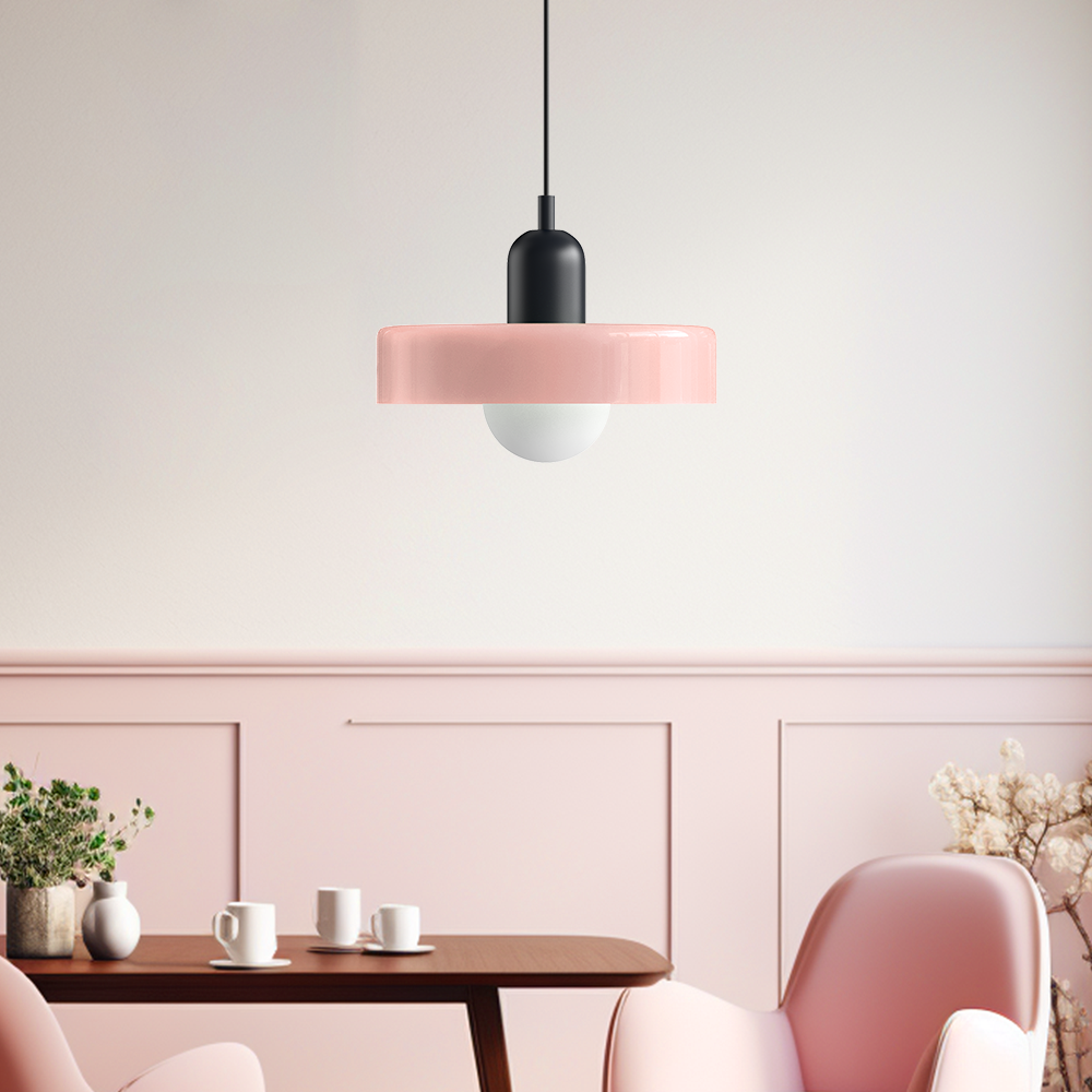 Bauhaus Colorful Glass Pendant Light - Cueteks
