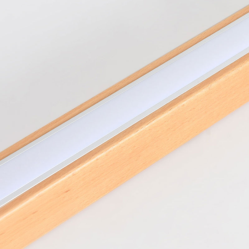Edge Deckenleuchte, Holz 60/100cm - Cueteks