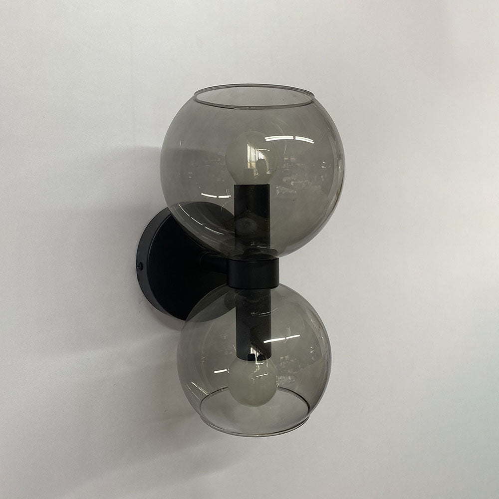 Creative Modern 2 Heads Glass Wall Lamp - Cueteks
