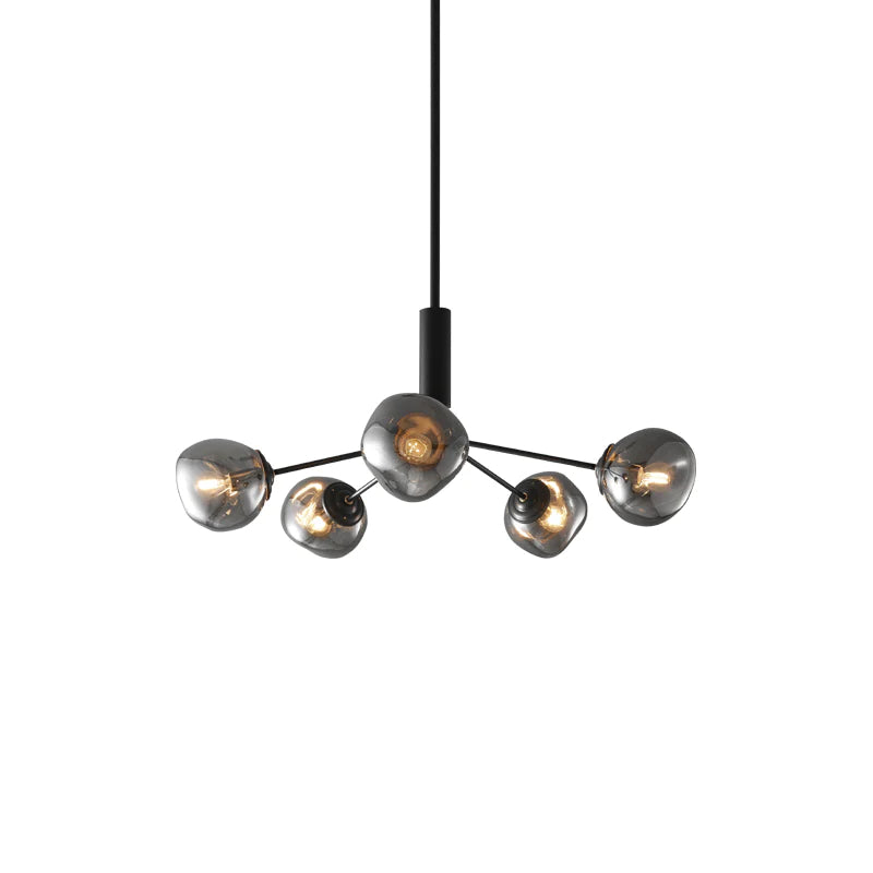 Modern Molecular Lava Glass Living Room Chandelier - Cueteks