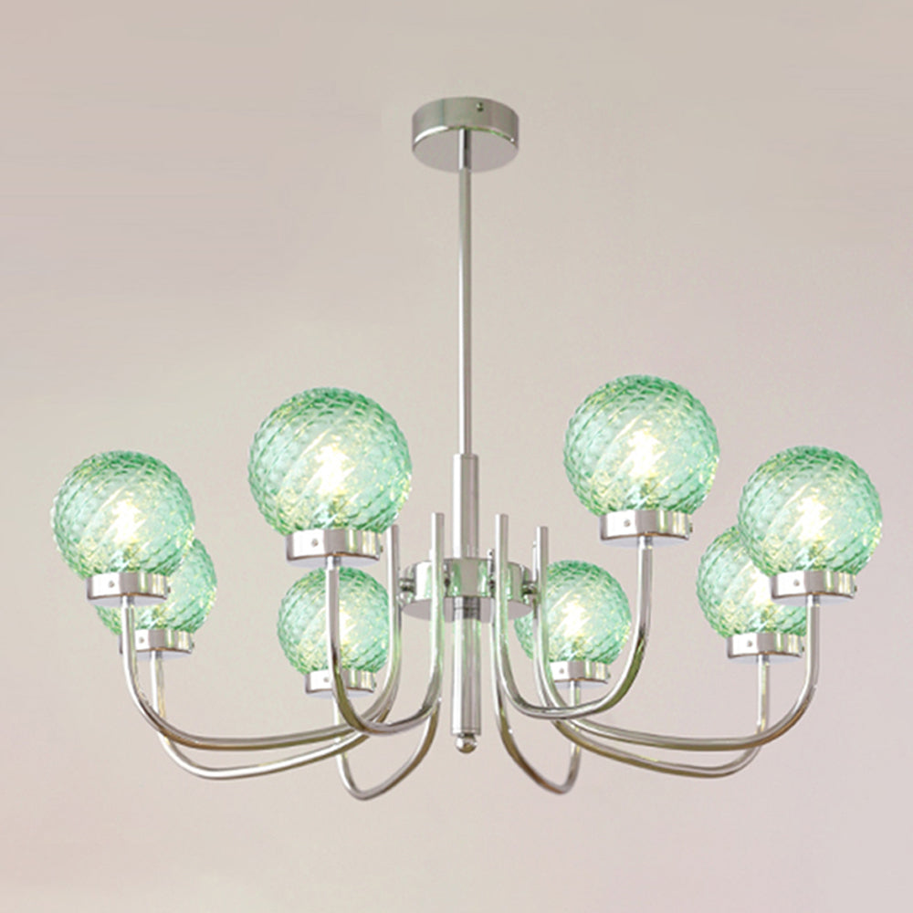 Light Luxury Glass Ball Bedroom Chandeliers - Cueteks