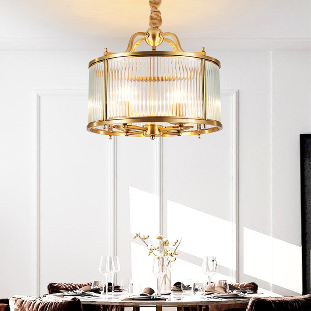 Modern Light Luxury Simple Glass Hanging Light - Cueteks
