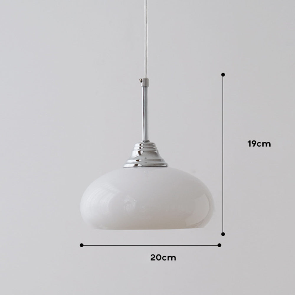 Nordic Bauhaus Small Glass Pendant Light - Cueteks