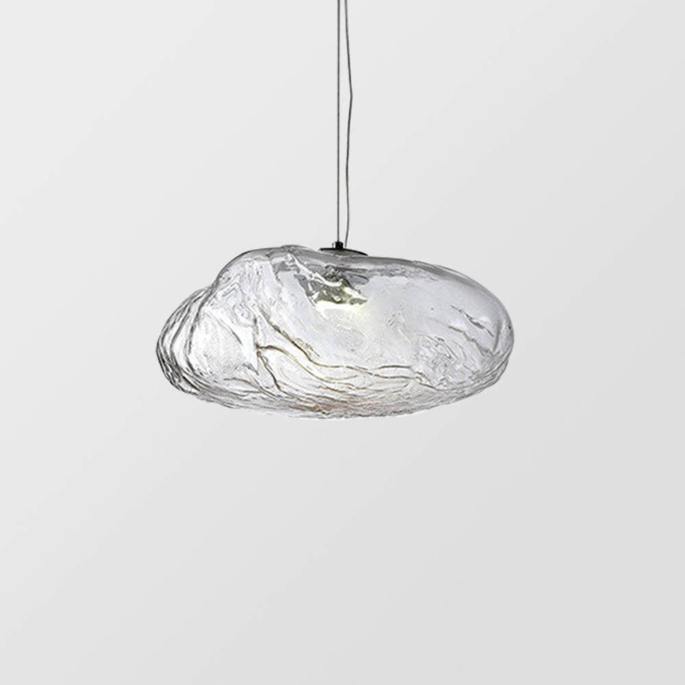 Stylish Glass Cloud Shape Pendant Light Indoor Fixture Decorative Light - Cueteks