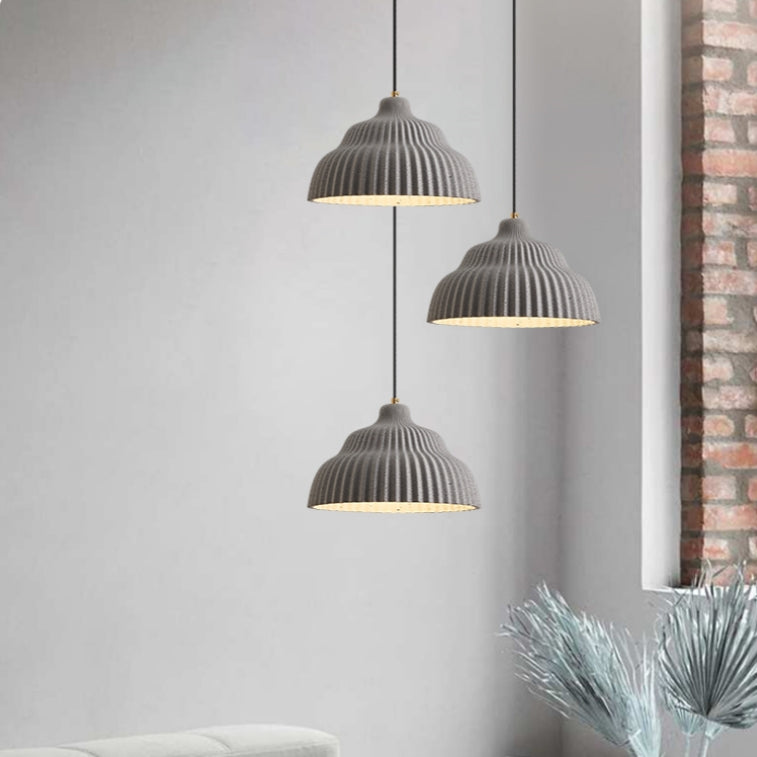 Wabi Sabi Art Resin Hanging Lamp for Dining Room - Cueteks