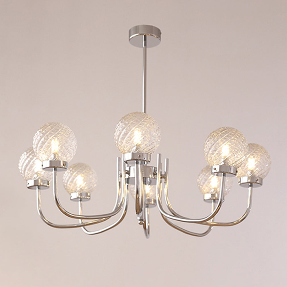 Light Luxury Glass Ball Bedroom Chandeliers - Cueteks