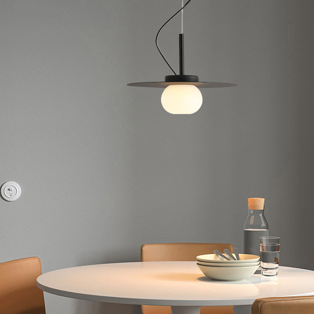Modern Iron Pendant Light Glass Chandelier - Cueteks
