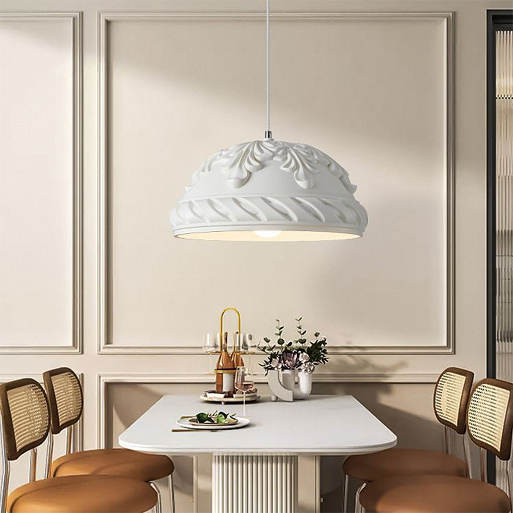 French Style Resin Retro Pendant Light - Cueteks