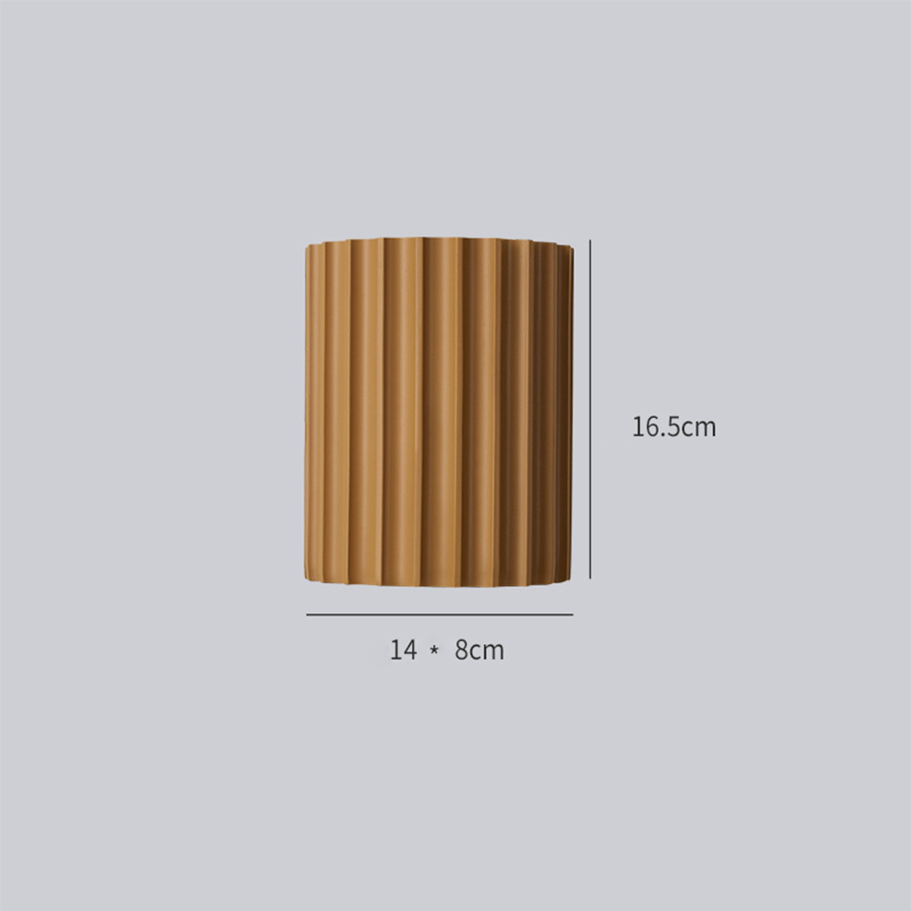Modern Half-Circle Resin Wall Sconce For Living Room - Cueteks