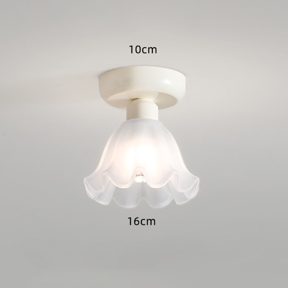 Cream Pumpkin Creative Corridor Aisle Ceiling Light - Cueteks