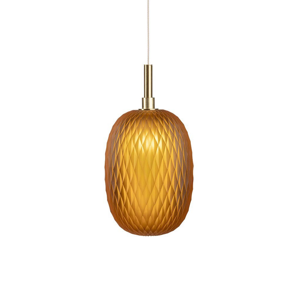 Design Stained Glass Ball Pendant Light - Cueteks