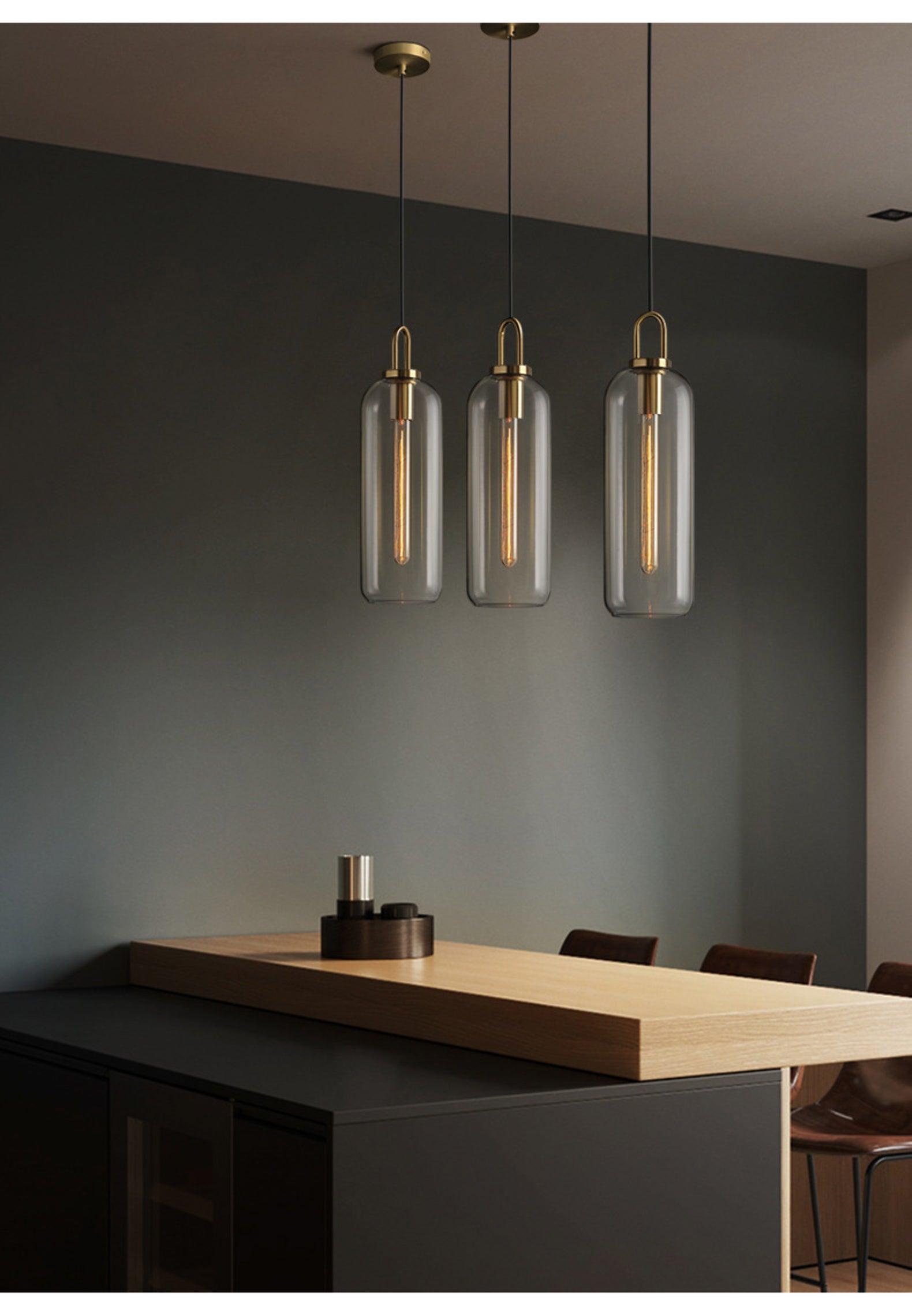 Glass Pendant Light - Cueteks