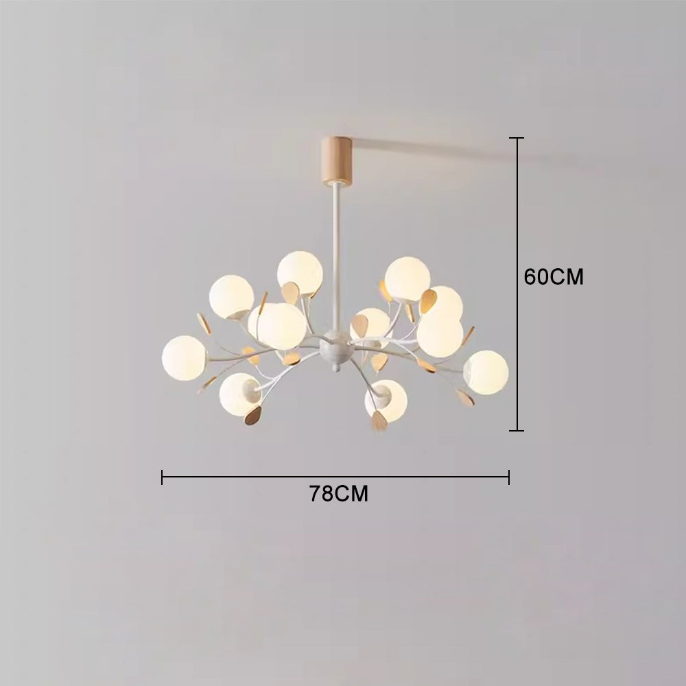 Modern Firefly Glass Chandelier - Cueteks