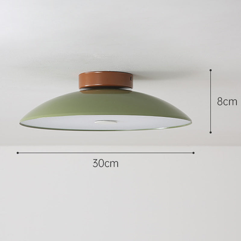 Cream Retro Iron Aisle Ceiling Lamp - Cueteks