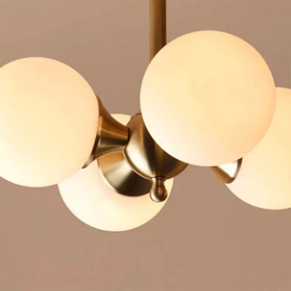 LED Glass Ball Ceiling Lamp - Cueteks
