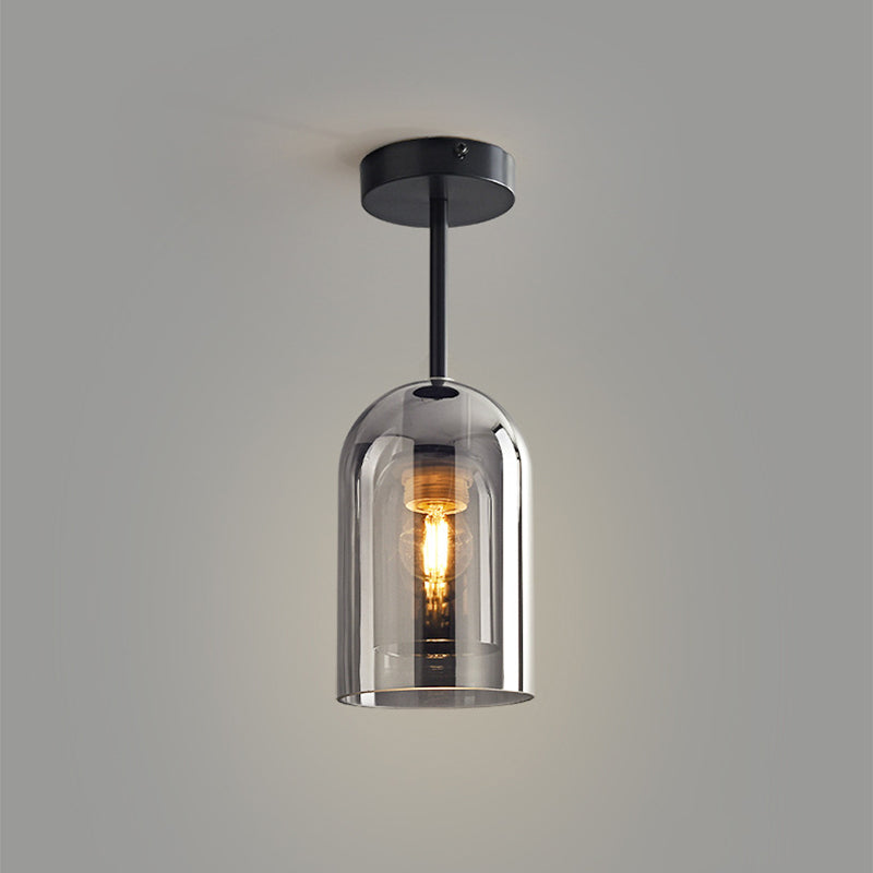 Sanna Deckenleuchte/Pendelleuchte 4 Stile Reines Kupfer&Glas - Cueteks
