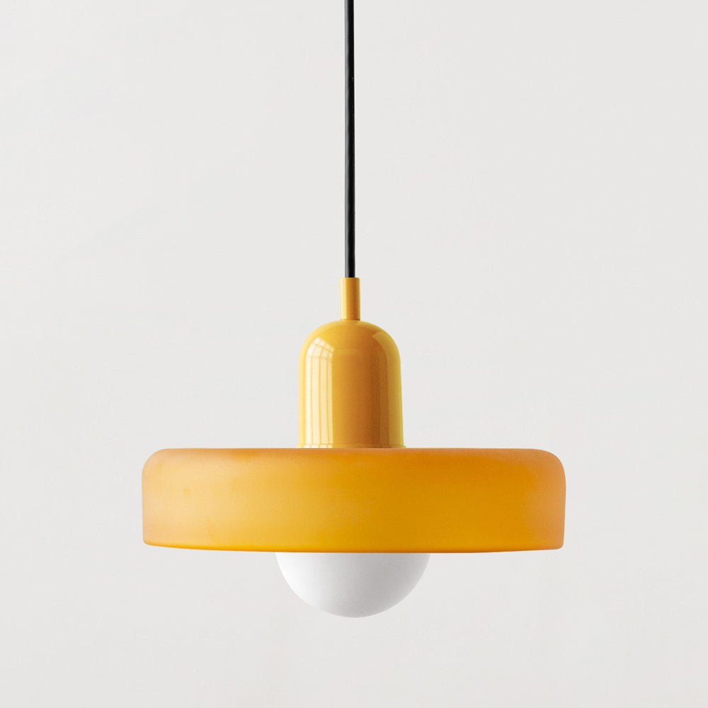 Bauhaus Colorful Glass Pendant Light - Cueteks