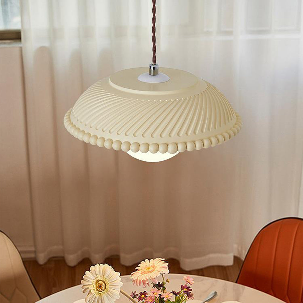 Simple Resin Island Hanging Pendant Light - Cueteks