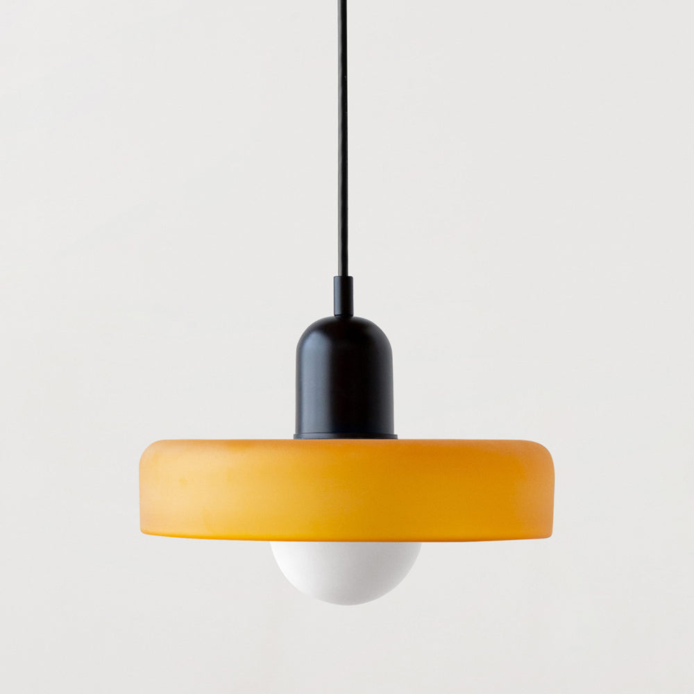 2 Heads Modern Bauhaus Glass Pendant Light - Cueteks