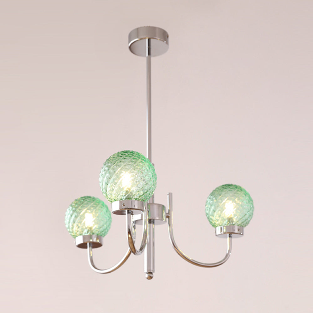 Light Luxury Glass Ball Bedroom Chandeliers - Cueteks