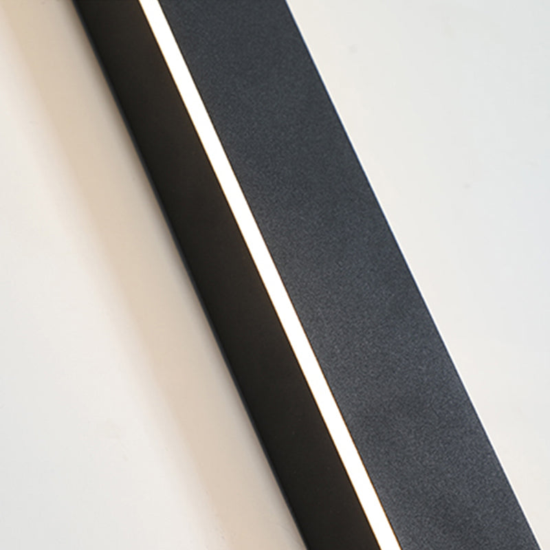 Minimalistische Wasserdichte LED Außen Wandleuchte Metall für Garten, Balkon - Cueteks