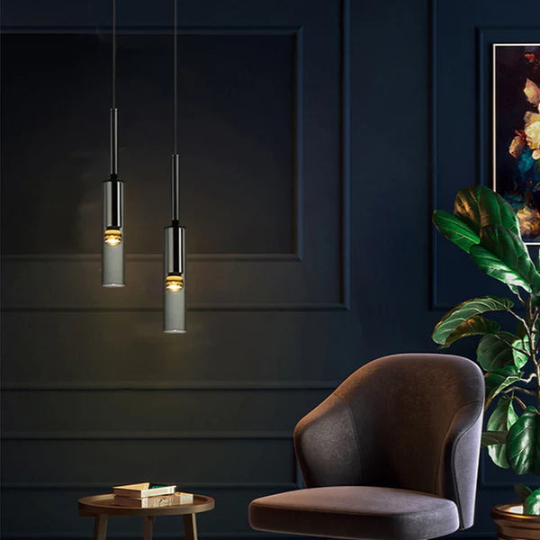 Modern Creativity Wine Bottle Hanging Lamp Pendant Lamp for Dining Room - Cueteks