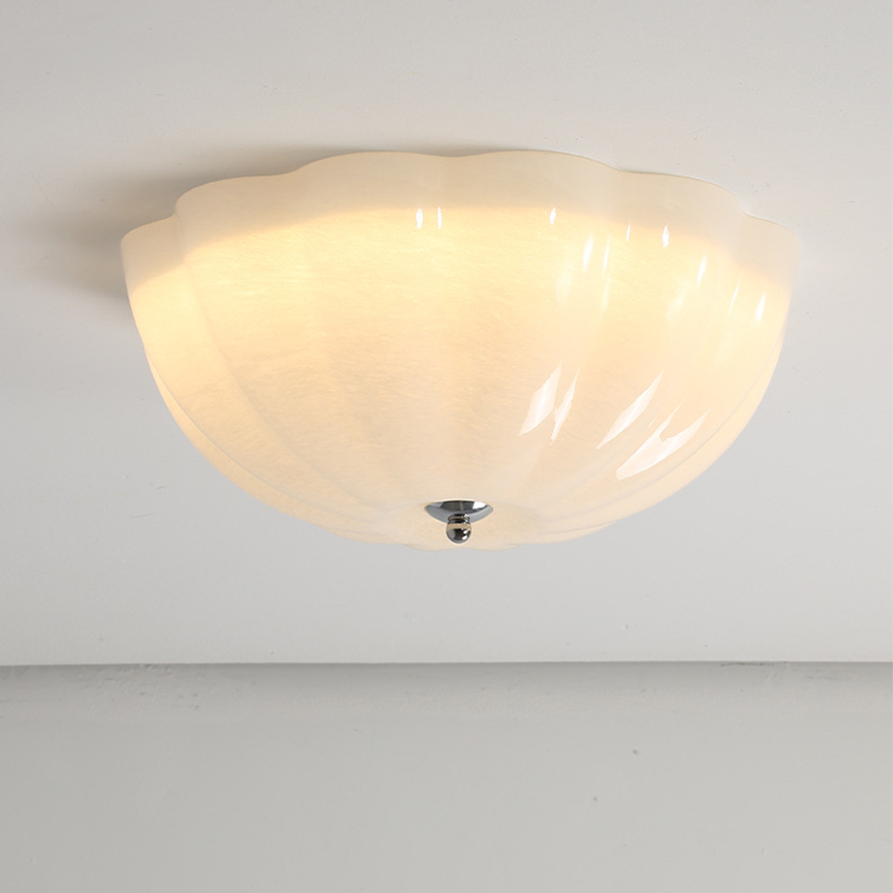 Simple French Retro LED Ceiling Lamp - Cueteks