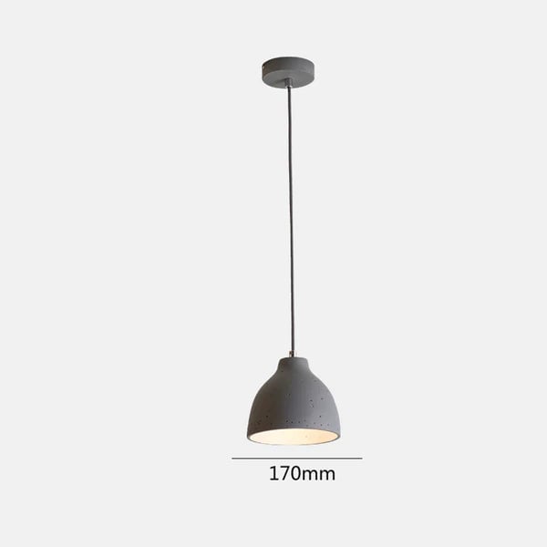Resin Bowl Pendant Lamp Rustic Pendant Lighting - Cueteks