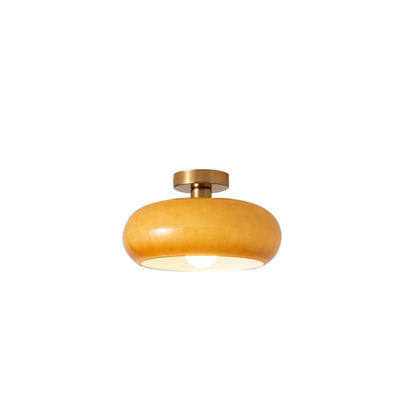 Vintage Round Glass Ceiling Lights - Cueteks