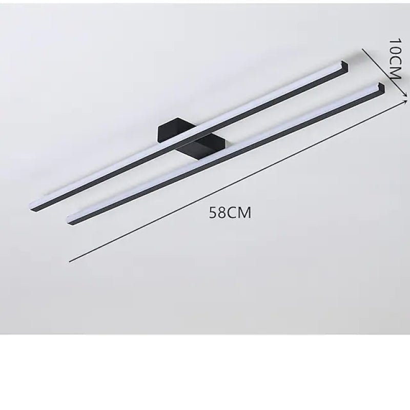 Edge Minimalistische LED Deckenleuchte für Korridor, Balkon - Cueteks