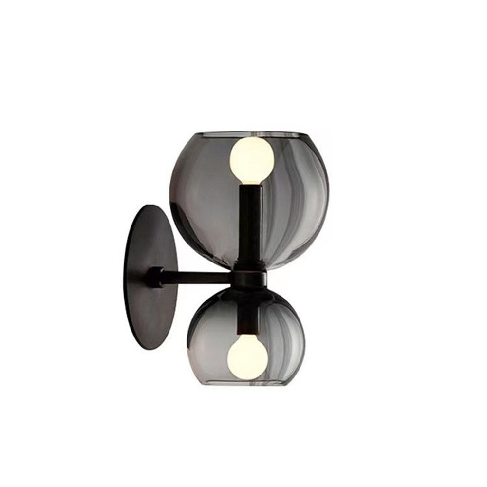 Creative Modern 2 Heads Glass Wall Lamp - Cueteks