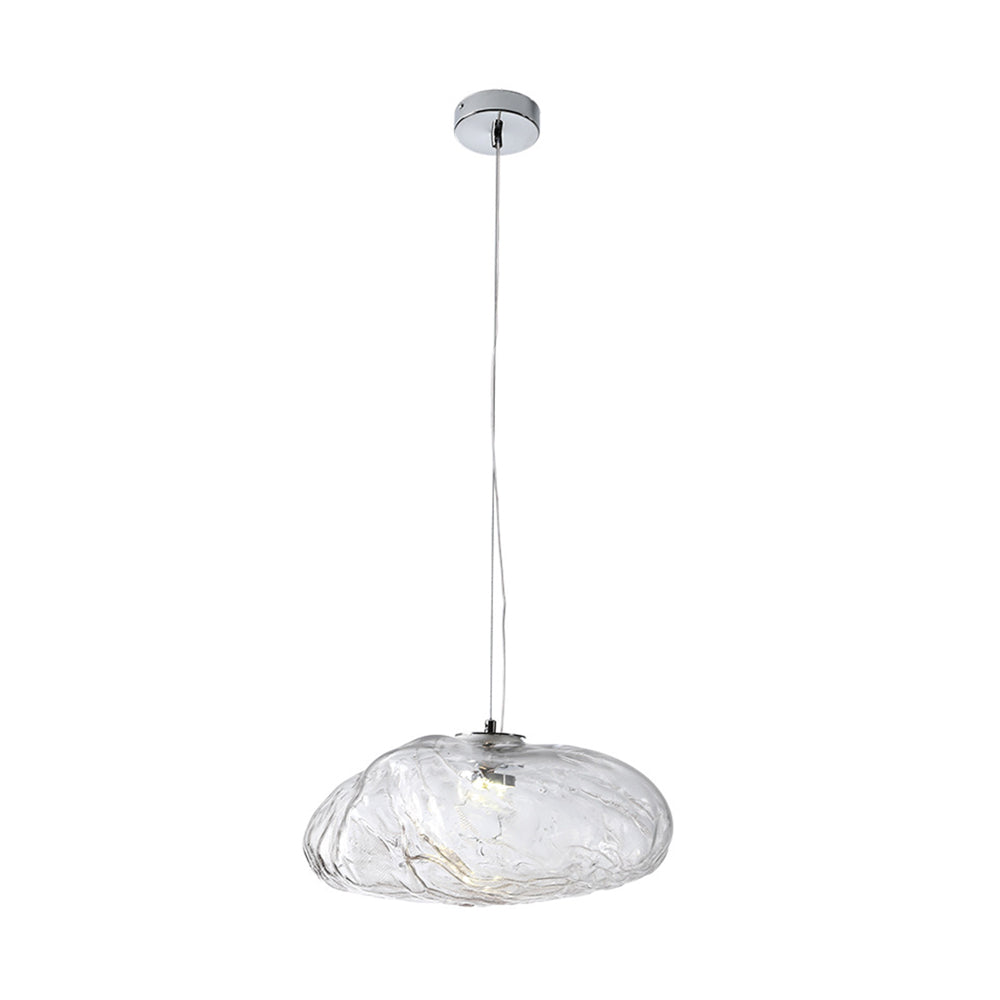 Stylish Glass Cloud Shape Pendant Light Indoor Fixture Decorative Light - Cueteks