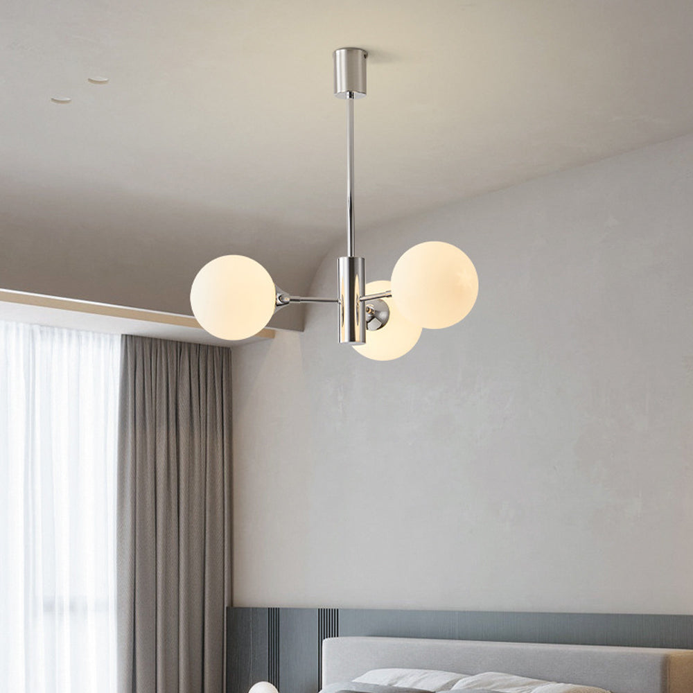 Simple Dimmable Sputnik Globe Chandelier - Cueteks