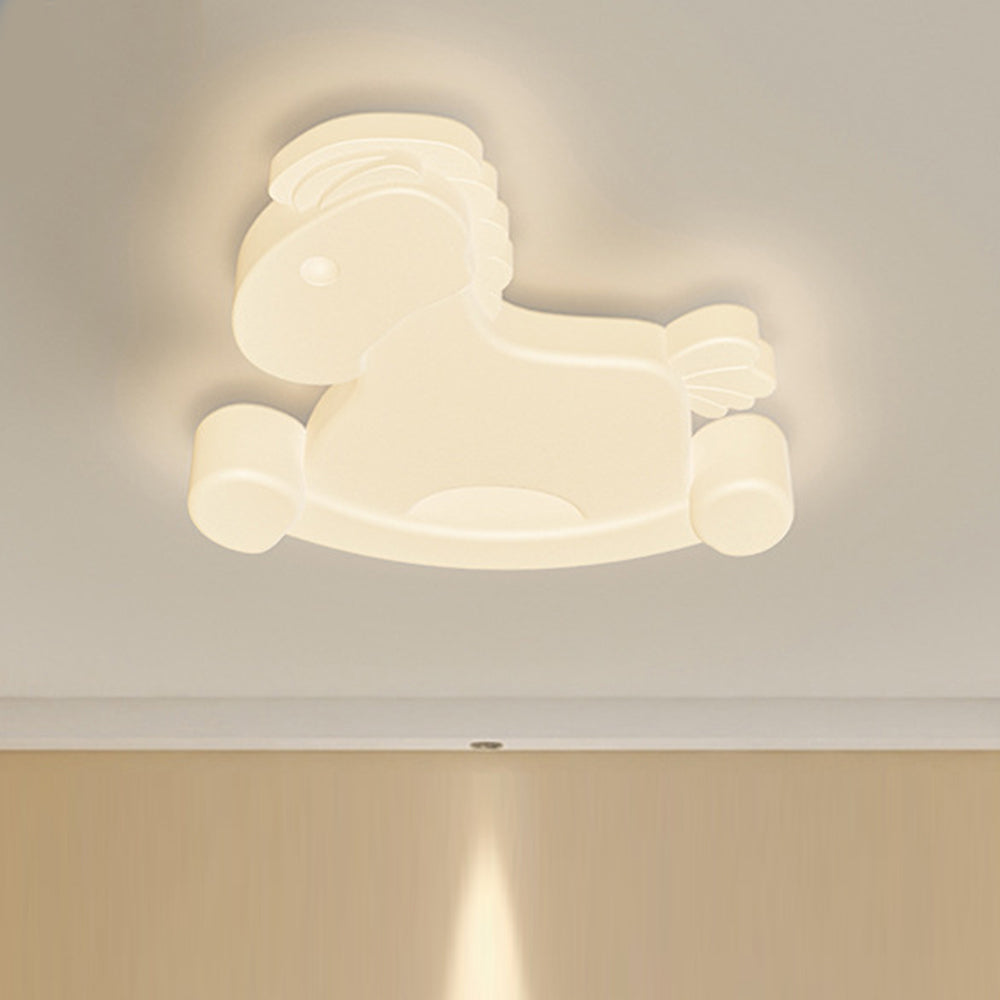 Cream Warm Multi-shaped Ceiling Light For Kids Room - Cueteks