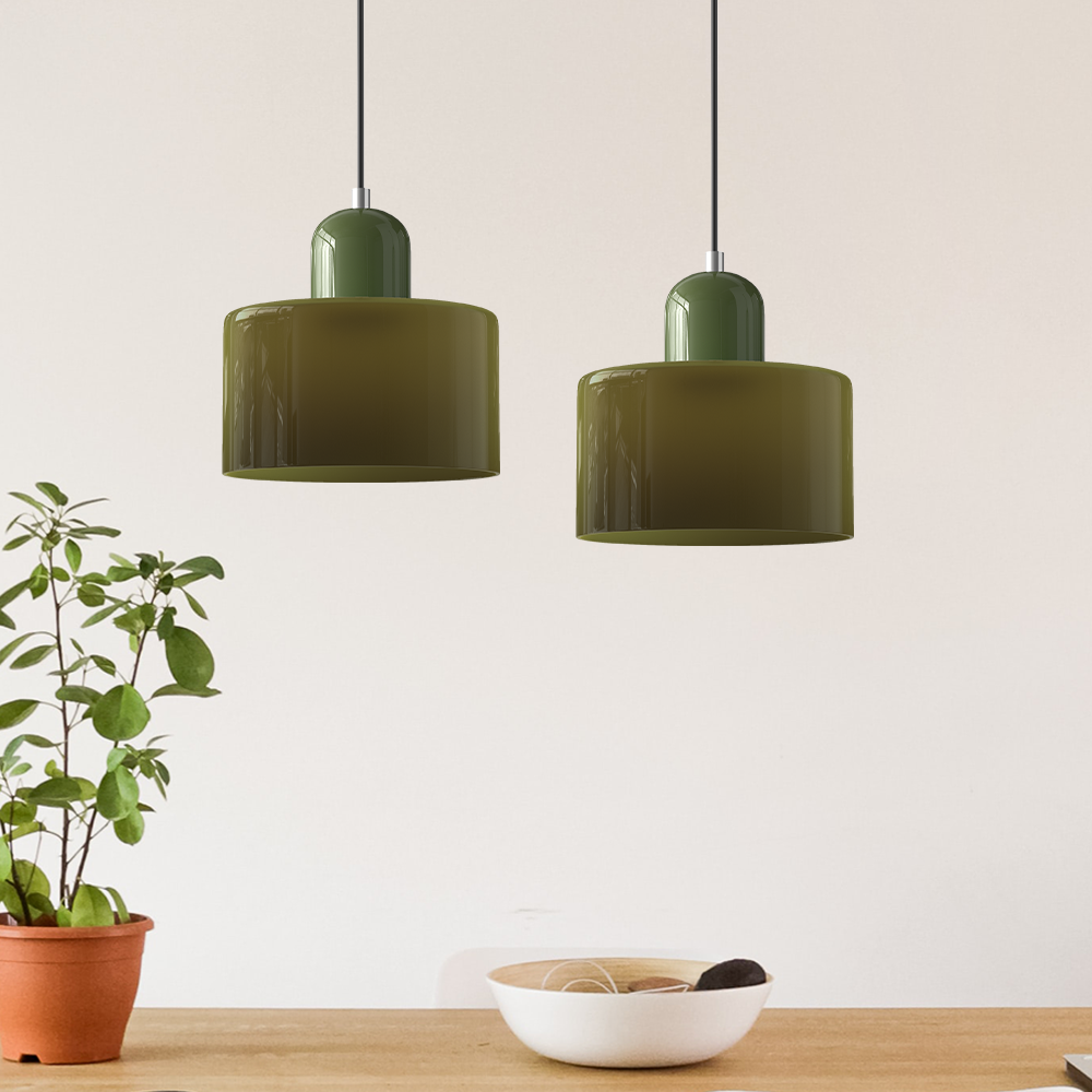 Bauhaus Creative Fresh Small Glass Pendant Light - Cueteks