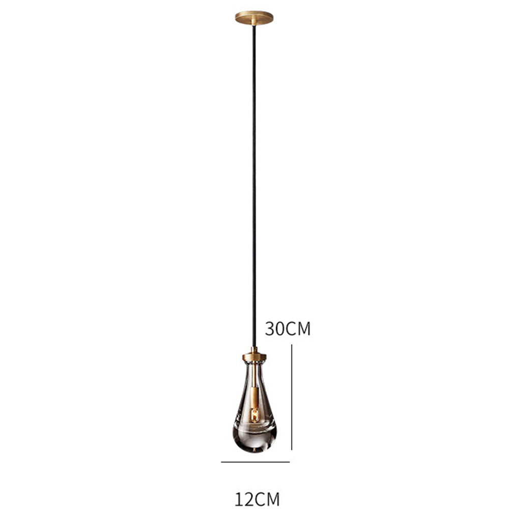 Modern Art Deco Raindrop Chandelier - Cueteks