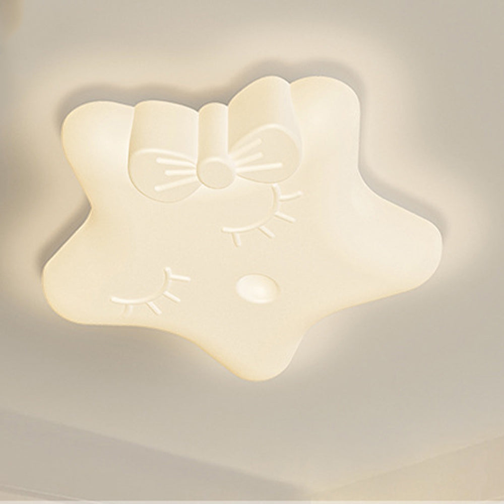 Cream Warm Multi-shaped Ceiling Light For Kids Room - Cueteks