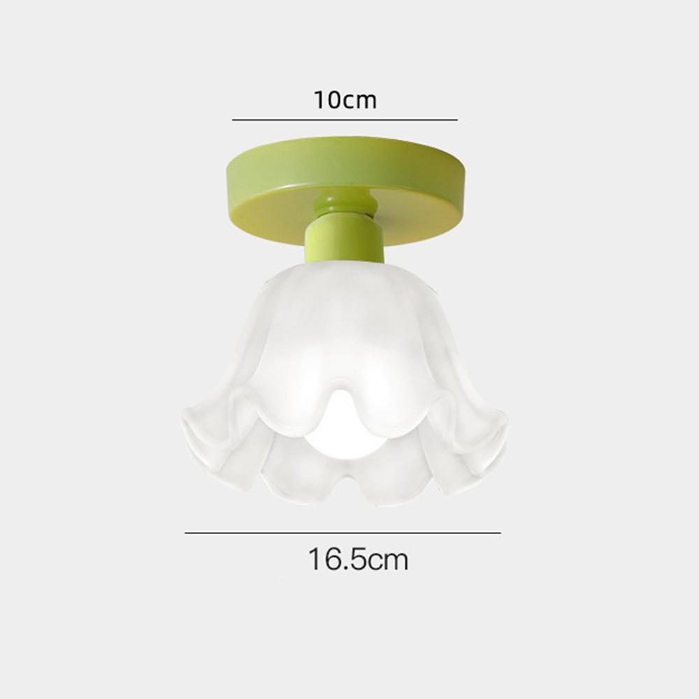 Cream Pumpkin Creative Corridor Aisle Ceiling Light - Cueteks