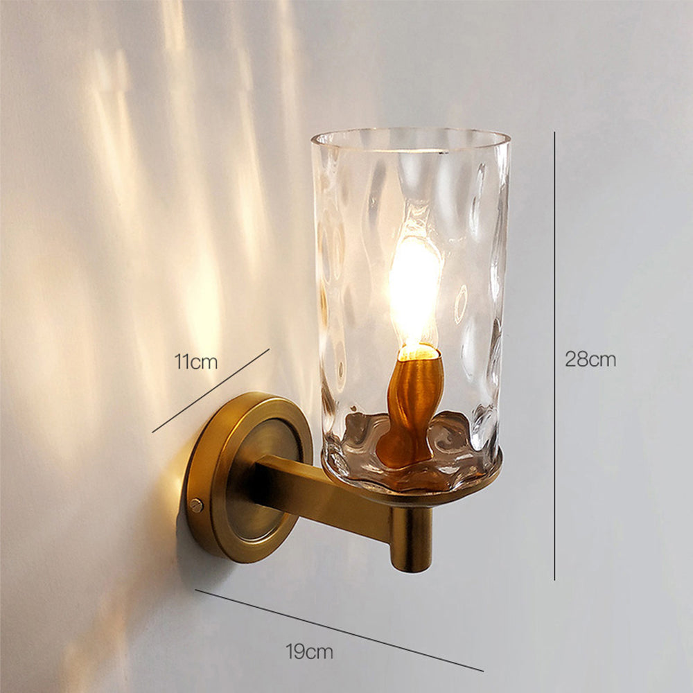 Vintage Iron Armed Wall Lamp - Cueteks