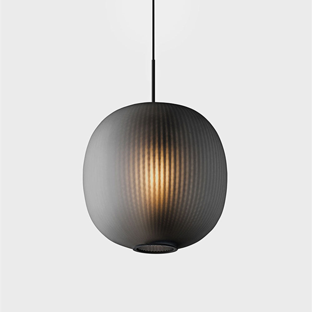 Retro Frosted Glass Lantern Pendant Light - Cueteks