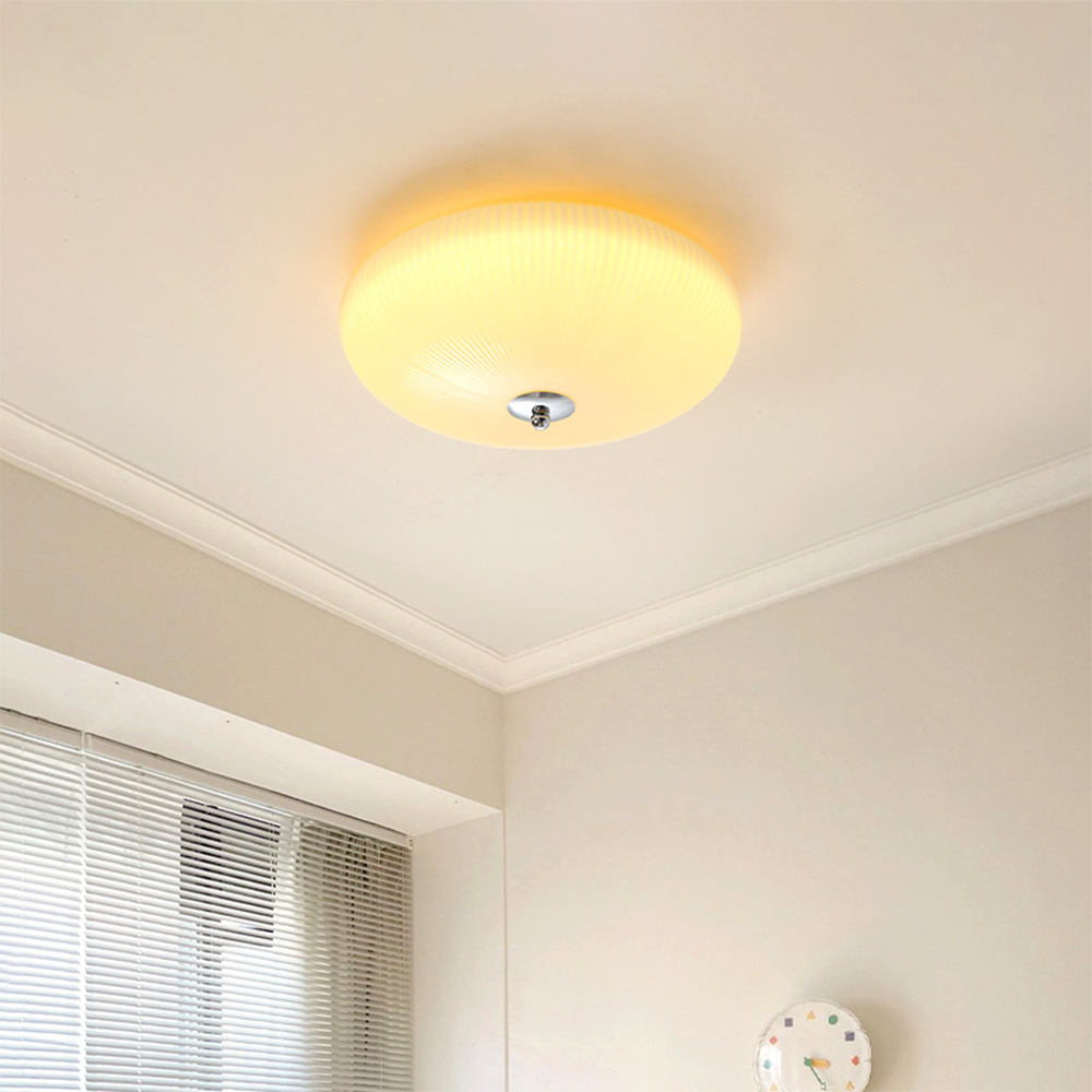 French Simple Glass Ceiling Lamps - Cueteks
