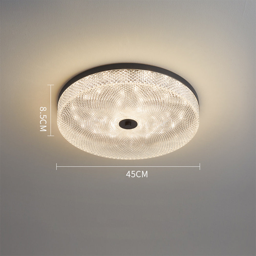 Modern Simple Crystal Copper Ceiling Light - Cueteks