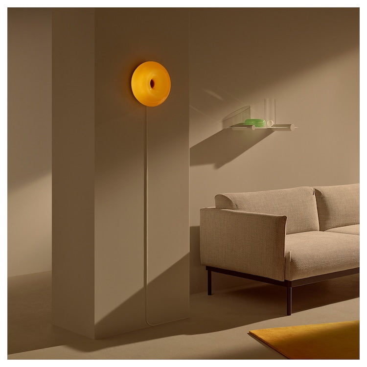 Donut Wall Lamp Glass  Wall Light Wall Sconces - Cueteks