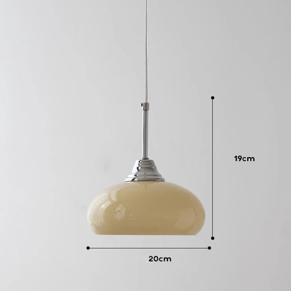 Nordic Bauhaus Small Glass Pendant Light - Cueteks