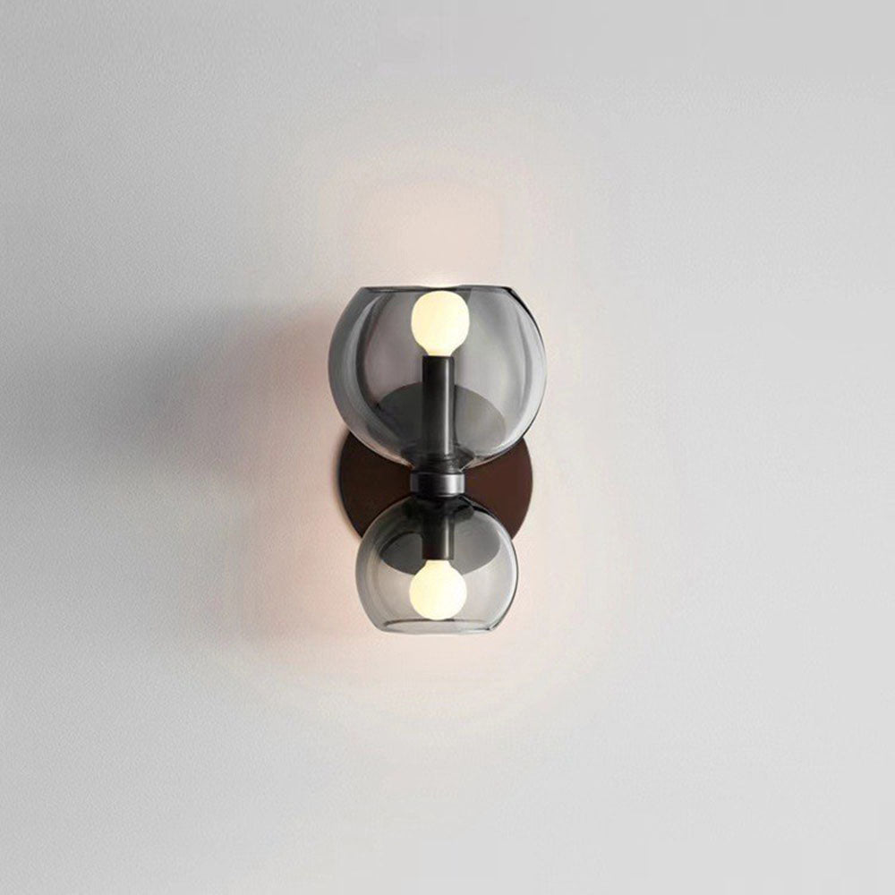 Creative Modern 2 Heads Glass Wall Lamp - Cueteks