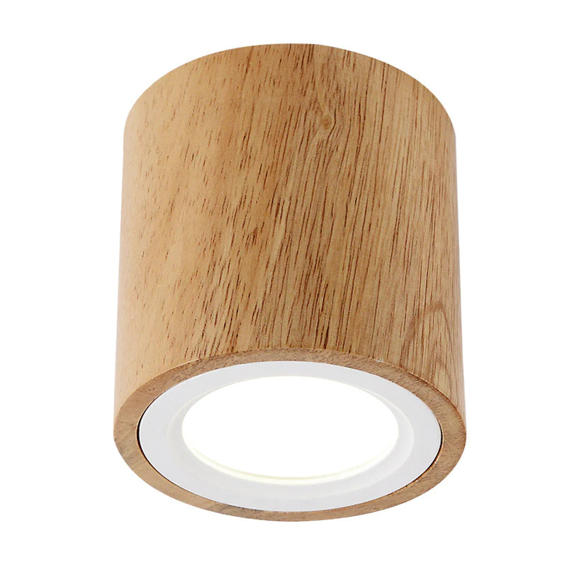 Ozawa Nordische Deckenleuchte Droplight aus Holz für Korridor, Balkon - Cueteks