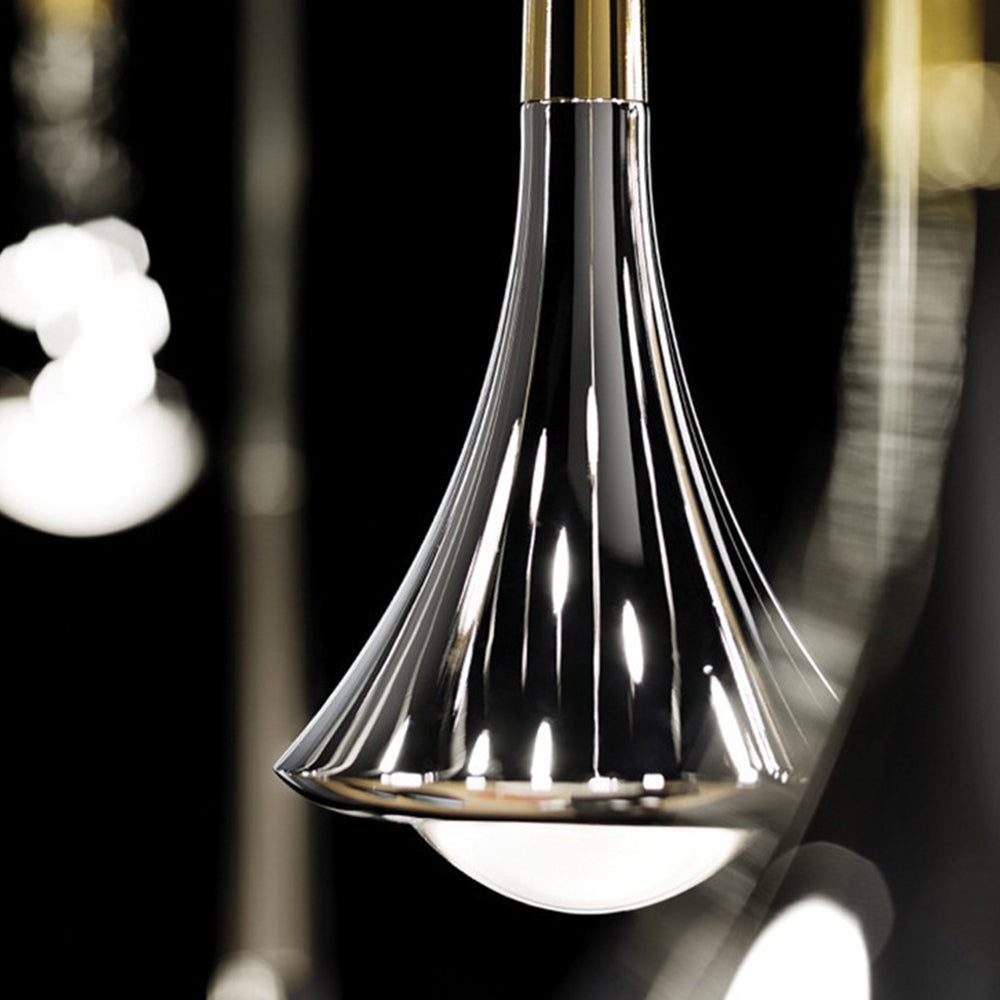 Luxury Raindrop Chandelier LED Hanging Lamp - Cueteks